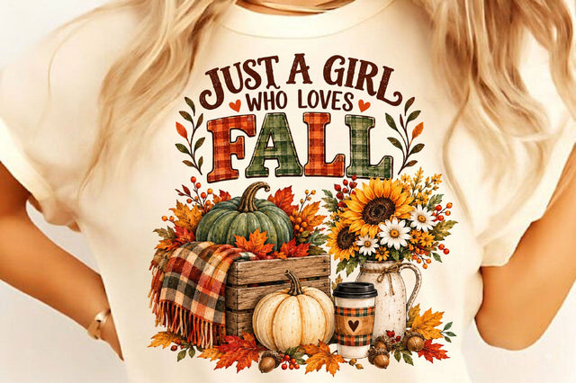 Just a Who Loves Fall PNG, Halloween PNG Sublimation SVGista 