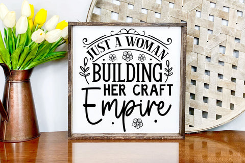 Just a woman building Svg Design SVG Regulrcrative 