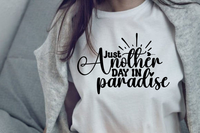 Just Another Day in Paradise SVG nirmal108roy 