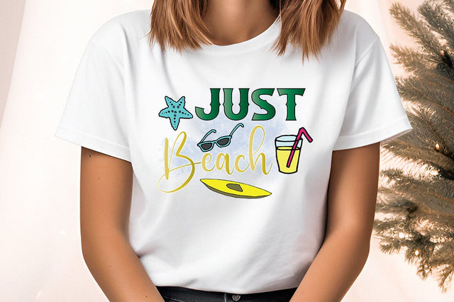 Just beach PNG Design Sublimation Designangry 
