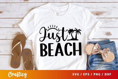 Just beach SVG Design SVG Designangry 