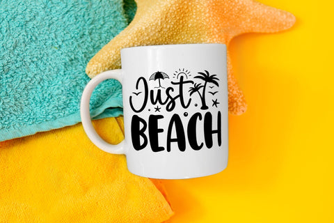 Just Beach SVG, DXF, PNG, EPS, PDF SVG CraftLabSVG 