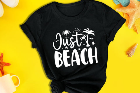 Just Beach SVG, DXF, PNG, EPS, PDF SVG CraftLabSVG 