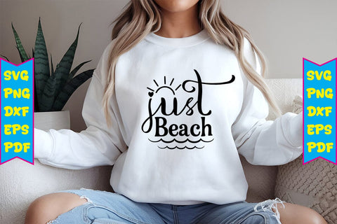 Just Beach Svg SVG Craftlabsvg24 