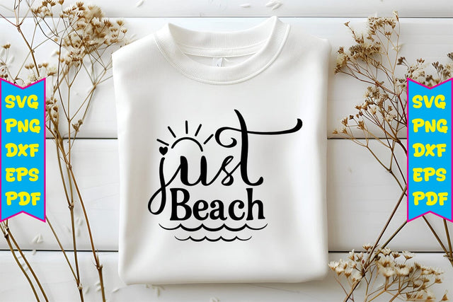Just Beach Svg SVG Craftlabsvg24 