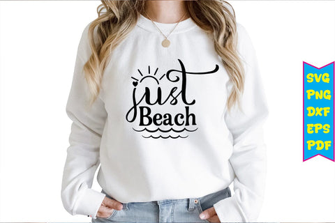 Just Beach Svg SVG Craftlabsvg24 