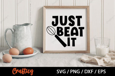 JusT beat it SVG Design SVG Designangry 