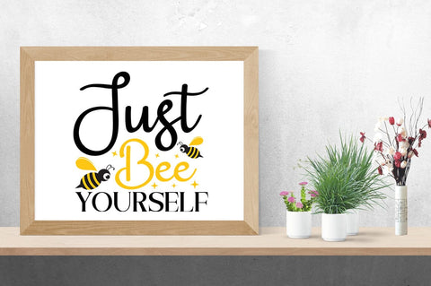 Just Bee Yourself SVG Design SVG Designangry 