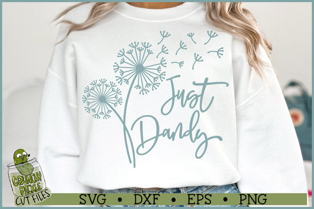Just Dandy Dandelions SVG SVG Crunchy Pickle 