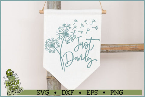 Just Dandy Dandelions SVG SVG Crunchy Pickle 