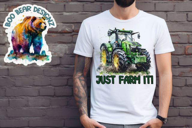 Just Farm It! Sublimation Boo Bear Designz 
