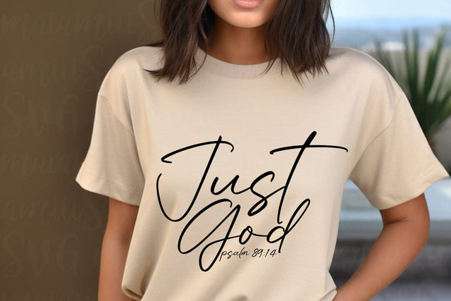 Just God Psalm 89:14 Svg SVG MaiamiiiSVG 