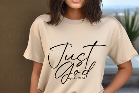 Just God Psalm 89:14 Svg SVG MaiamiiiSVG 