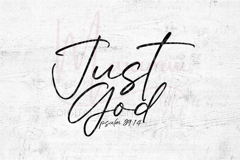 Just God Psalm 89:14 Svg SVG MaiamiiiSVG 