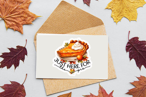 Just here for Sticker Design Sublimation Regulrcrative 