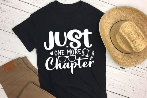 Just One More Chapter, Reading Book Lovers SVG SVG CraftLabSVG 