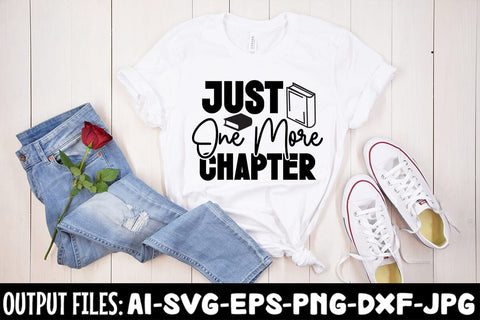 Just One More Chapter svg design SVG Rafiqul20606 