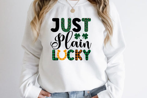 Just plain lucky SVG Design SVG Designangry 