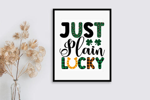 Just plain lucky SVG Design SVG Designangry 