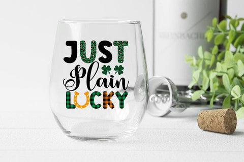 Just plain lucky SVG Design SVG Designangry 