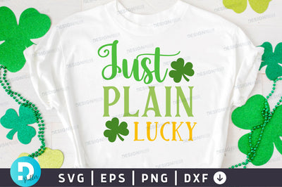 Just plain lucky SVG Design SVG Regulrcrative 