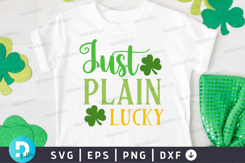 Just plain lucky SVG Design SVG Regulrcrative 