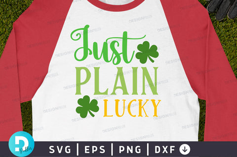 Just plain lucky SVG Design SVG Regulrcrative 