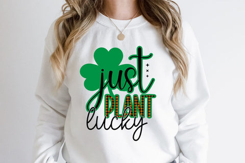 Just Plant Lucky SVG Design SVG Designangry 