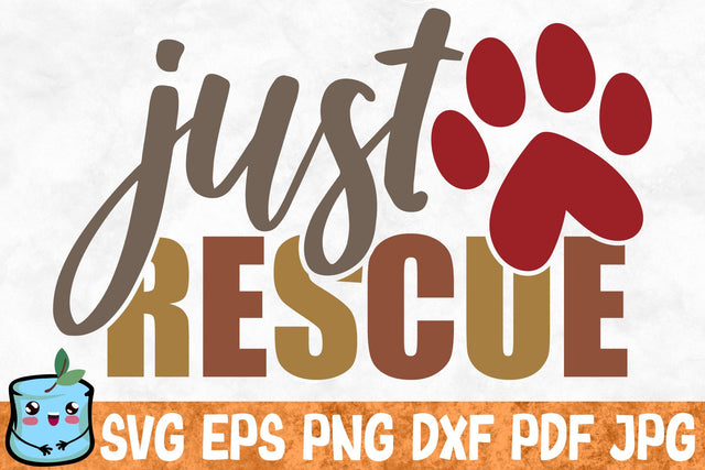 Just Rescue SVG MintyMarshmallows 