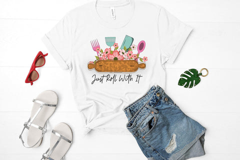 Just Roll with It | Funny Kitchen Sublimation Sublimation CraftLabSVG 
