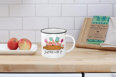 Just Roll with It | Funny Kitchen Sublimation Sublimation CraftLabSVG 