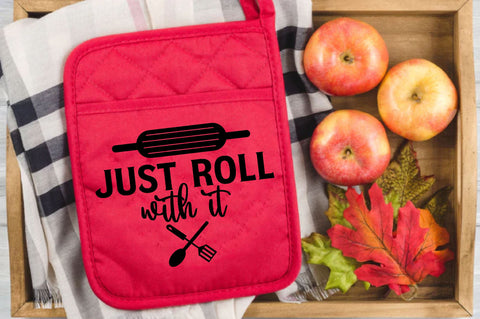 Just roll with it , Kitchen svg bundle, Kitchen svg, Kitchen Quotes, Funny Quotes, Funny Svg SVG farhad farhad 