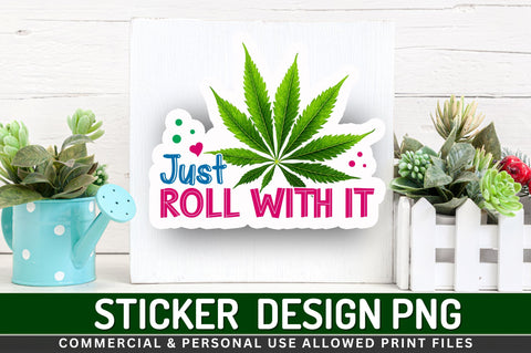 Just roll with Sticker Design Sublimation Regulrcrative 
