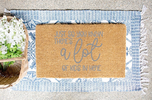 Just So You Know There's a Lot of Kids SVG Ikonart Design Shop 