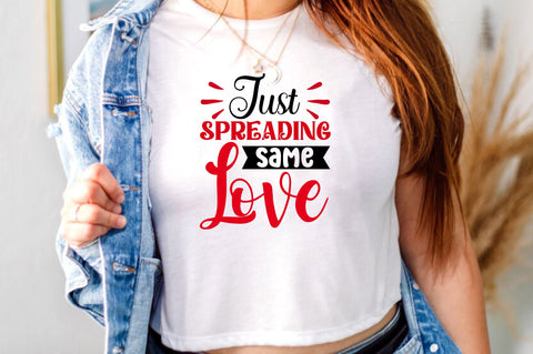 Just spreading same love Svg Design SVG Regulrcrative 