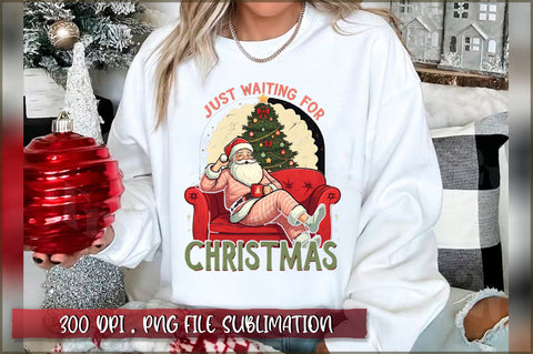 Just waiting for christmas Sublimation Sublimation Shetara Begum 