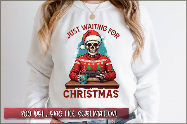 Just waiting for christmas Sublimation Sublimation Shetara Begum 