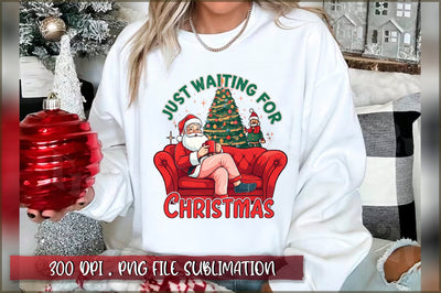 Just waiting for christmas Sublimation Sublimation Shetara Begum 