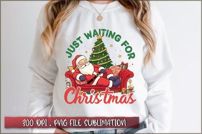 Just waiting for christmas Sublimation Sublimation Shetara Begum 