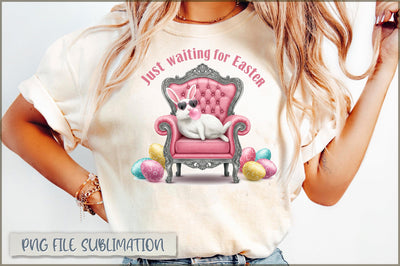 Just Waiting for Easter Sublimation Sublimation Shetara Begum 