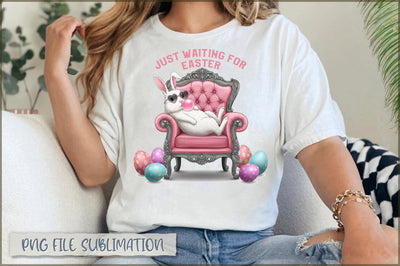 Just Waiting for Easter Sublimation Sublimation Shetara Begum 