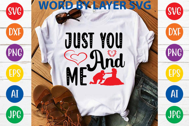 Just You And Me SVG DESIGN SVG Rafiqul20606 