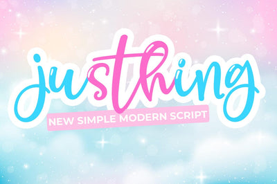 justhing Font Studio Natural Ink 