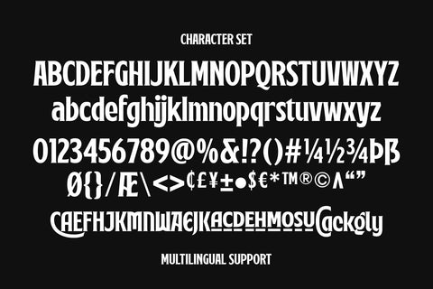 Justinas Display Font Arterfak Project 