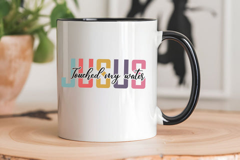 Jusus Touched My Water SVG Angelina750 