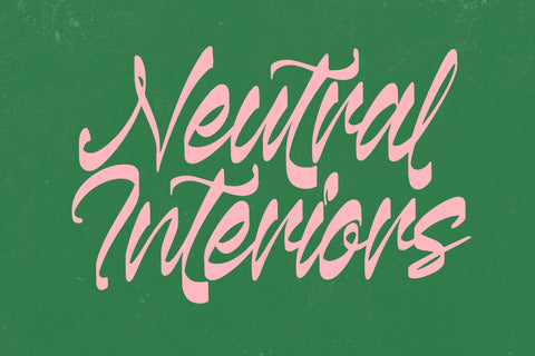 Kabetha Shelyne - Bold Calligraphy Font Font Letterena Studios 