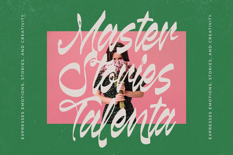 Kabetha Shelyne - Bold Calligraphy Font Font Letterena Studios 