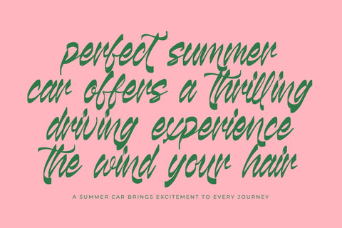 Kabetha Shelyne - Bold Calligraphy Font Font Letterena Studios 