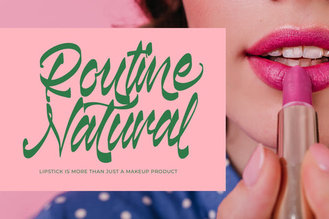 Kabetha Shelyne - Bold Calligraphy Font Font Letterena Studios 