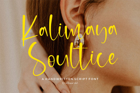 Kalimaya Soultice Font Allouse.Studio 